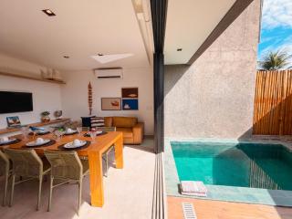 High Standard Luxury Triplex Sea Front Patacho Beach Aluá 03 - 0