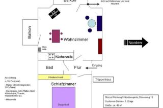 Haus Nordseeperle Whg 5 Seesicht - 8