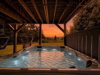 Cozy Cabin with Movie Theater & Hot Tub Escape in Lovell, Maine - 2