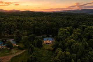 Cozy Cabin with Movie Theater & Hot Tub Escape in Lovell, Maine - 1