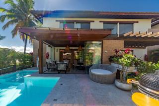 Lindo bangalô com piscina e hidromassagem em Imbassaí - Casa I04 - 7