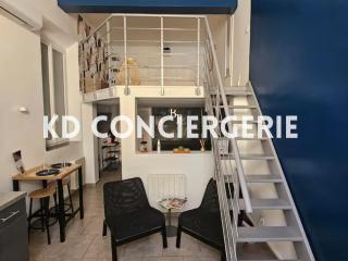 "LA BULLE BLEUE" - Espace détente cosy avec jacuzzi et grand écran - 1