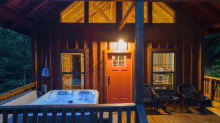 Moonbow Cabin - Secluded Couples Cabin with Hot Tub - 9