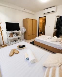 Twin Bed Phuket Old Town Fast Wifi Netflix GymPool - 9