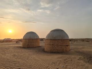 Darvaza yurt camp - 0