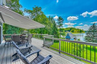 Boathouse, Dock & Sunset Views! Muskrat Lake Home - 9