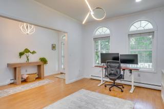 Serene & Sleek Family Retreat w/ Office in Shirley - 2