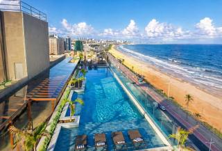 Vista Mar Panorâmica Rooftop Piscina e Jacuzzi - 9