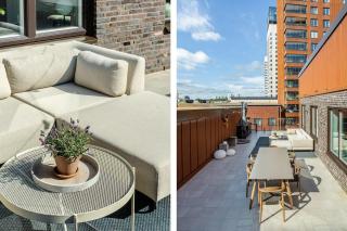 Penthouse Retreat Terrace Sauna & City Living - 9