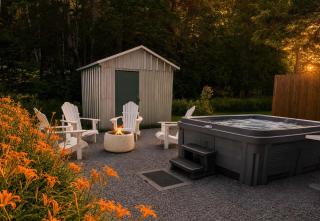 WOW Chalet Boho - Charlevoix Spa Firepit and BBQ - 9