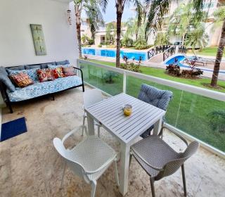 Costa Hermosa E-102 apartment in Punta Cana , pool, gym, wifi, footsteps to the beach, - 3