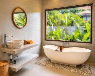Daneswara Tropical Stay Bathtub Near Ubud - 0