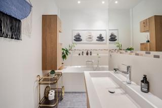 EDLER WOHNRAUM Design-Loft im Graphischen Viertel 2 Schlafzimmer mit Balkon, Miele-Kaffeevollautomat, Miele-Weinkühler, Klima, Lift, Tiefgarage & WLAN 266 Mbps - 6