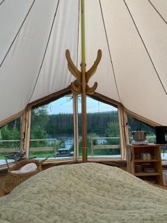 Trysil hyttegrend & camping - Glamping tent with unique view - 6