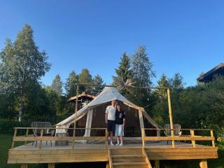 Trysil hyttegrend & camping - Glamping tent with unique view - 1