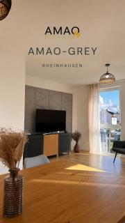 AMAO-Grey - Spacious Family Apartment - 6 Guests - Parking - 3