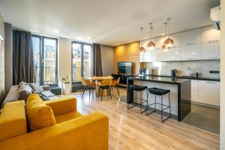 18-199 New York spacious, Antonovycha 74, Kyiv centre, Olimpiiska metro nearby, stunning city view, 15 kW backup power, Petrovdom Apartment - 9