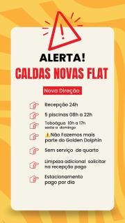 Caldas Novas Flat com cozinha e fogão ótimo lazer pra Todos - 9