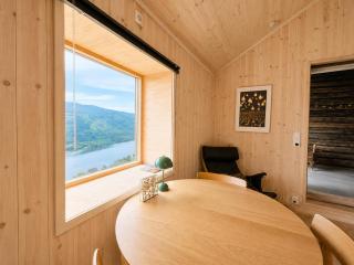 Architect designed sleeping box in barn - 1