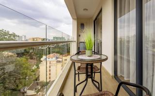 Olive house Westlands 1br with study and balcony - 7