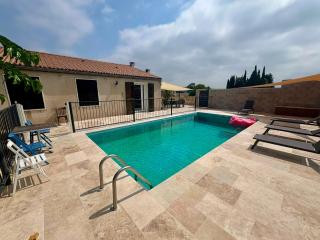 Villa piscine 4 chambres-idéal familles au calme - 0