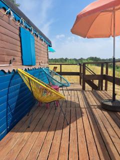 Tiny House Roulotte pleine campagne dans ferme biologique - 7