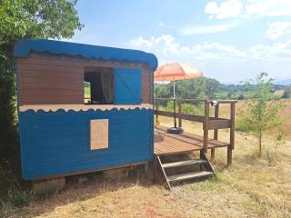 Tiny House Roulotte pleine campagne dans ferme biologique - 8
