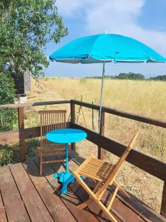 Tiny House Roulotte pleine campagne dans ferme biologique - 3