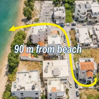 Seaside Studio 1 Chania, 90m from the beach in Chania, Free street parking, Balkoni, Fast WiFi Self Check in, 34sqm - 7