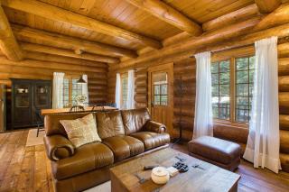 NEW! Log Chalet Hot Tub, Home Gym & Nature Views - 2
