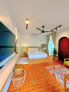 Mersika Teja Beachfront Studio Garden View 10mins Drive to Mersing Jetty TOWN - 7