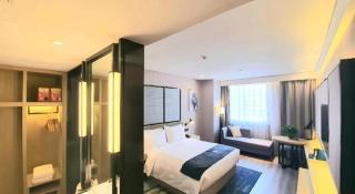Echarm Hotel Yingshang High-speed Railway Station Wuzhou Wanhui Plaza - 4