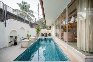 Staymaster White Castle-3BHK Pvt Pool Vagator - 8