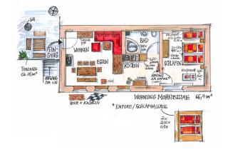 Nengshof Ferienwohnung Mohnblume - 3