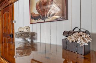 Authentic Swiss Farm Stay in the Alps Fireplace - 7