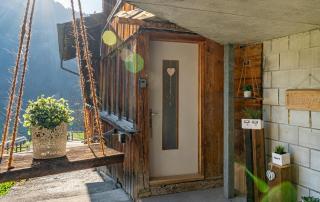 Authentic Swiss Farm Stay in the Alps Fireplace - 3
