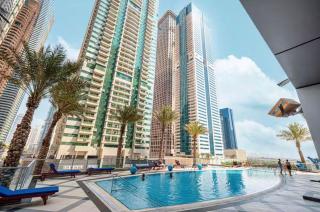 Luxury High Floor 2BR , Marina Views , JBR - 0