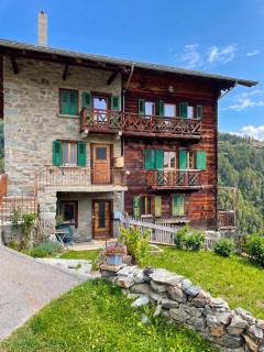 Apartment with Mountain View in Mont-Noble, 85 m² - 0