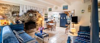 Maison paisible à Moëlan-sur-Mer avec jardin et barbecue - 3