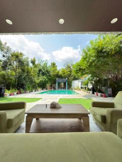 JIMOJI FOREST VILLA 966O9O1OO6 ULTIMATE 5BHK WITH INFINITY POOL JUST 6km FROM Shreenathji Temple By SK - 4