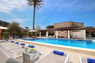 Finca Papa Pollensa Private Pool Games Room Sleeps 12 Mountain Views - 2