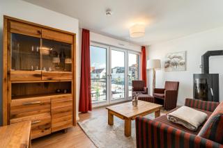 Müritzquartier No 13 - Apartment in der Hafenresidenz mit Kamin & Hafenblick - 9