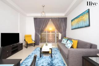 Full sea sunset view, Marjan Island, beach, 1 bed - 0