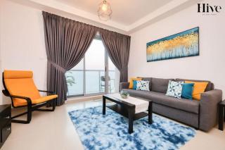 Full sea sunset view, Marjan Island, beach, 1 bed - 6