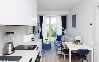 Bangų apartamentai su šildomu baseinu - 9