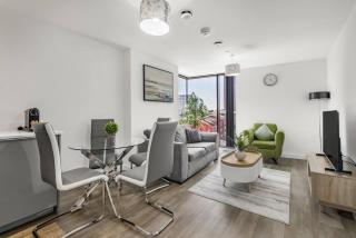 Broad Street 2 bed Apt - Nightlife, Gym, Concierge - 0