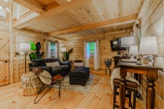 Starry Nights in the Smokey Mountains with Hot Tub Pet Friendly Cabin A - 3