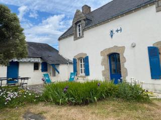 Maison de caractère près du Golfe du Morbihan, plage à pied, 6-8 pers, jardin, vélos disponibles - FR-1-639-6 - 0