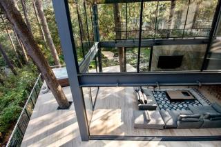 Architectural glass masterpiece villa in Avandaro Forest - 4