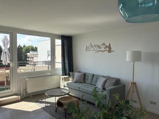 SKY Moments Penthouse-Flair mit Panoramablick, Pool & Sauna - 0
